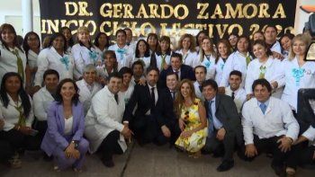 El gobernador de Santiago del Estero inauguró el ciclo lectivo 2020 con el ministro de Educación, Nicolás Trotta