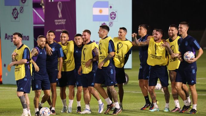 Entrenamiento, reunión con familiares y asado: así pasará el día la Selección Argentina antes del partido contra Australia