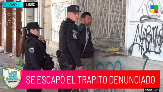 Insólito episodio: un trapito involucrado en una muerte se escapó en vivo de la Policía en un móvil