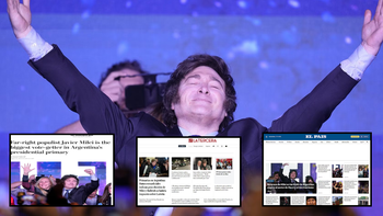 La sorpresiva reacción de los diarios del mundo ante el triunfo de Javier Milei