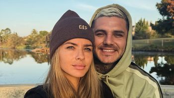 la china suarez acompanara a mauro icardi a turquia: que pasara con sus hijos