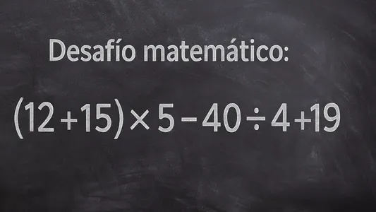 Desafío matemático: ¿lo podés resolver en menos de 10 segundos?