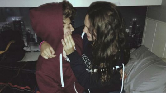 Juanita Tinelli cada vez más enamorada y cerca de besar a su novio