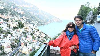 Alejandro Cupitó hizo el viaje de su vida: Conoció el pueblo donde nació su mamá