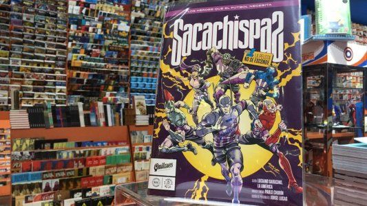 La revolución del ascenso: Sacachispas tendrá su propio cómic de superhéroes