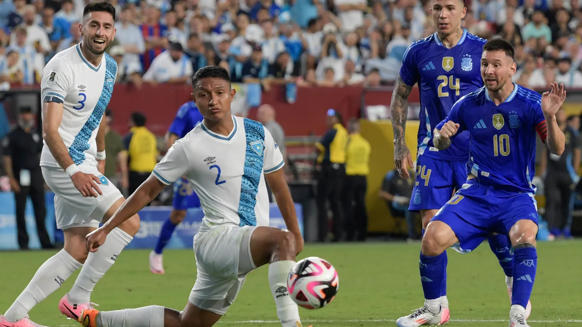Está caído el amistoso entre Argentina y Guatemala.&nbsp;