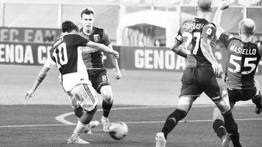 Dybala marcó por tercer partido consecutivo y Juventus volvió a recuperar la ventaja sobre Lazio