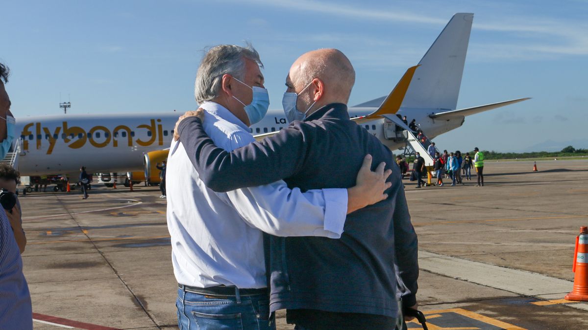 Gerardo Morales y Horacio Rodríguez Larreta.&nbsp;