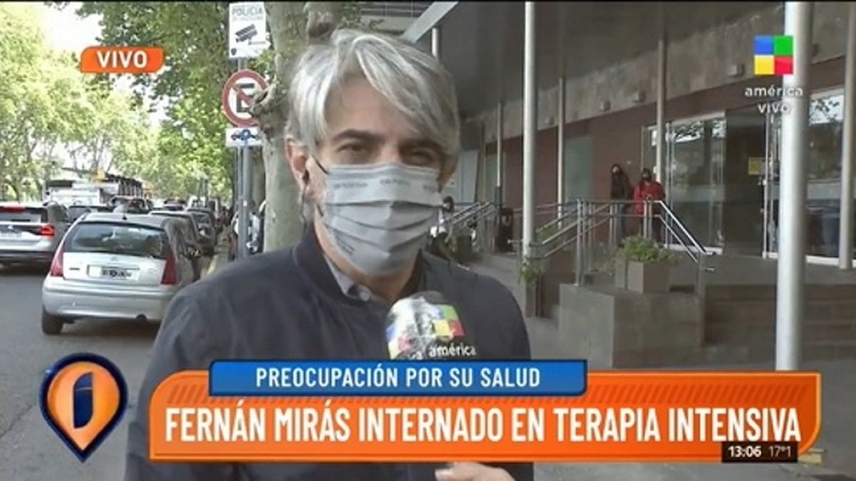 El actor Pablo Echarri se acercó al móvil de Intrusos para llevar tranquilidad sobre la salud de Fernán Mirás, a quien debieron colocarle un stent de urgencia en las últimas horas. 