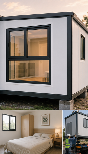 Se instalan en 2 horas: cómo es la casa prefabricada china que se vende a muy BAJO precio