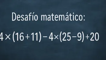 Desafío matemático: una mente brillante lo resuelve en menos de 10 segundos