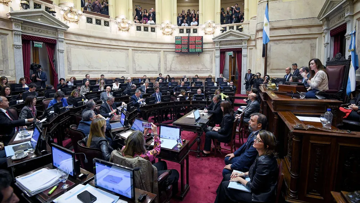 El Senado aprobó las designaciones de los embajadores que propuso Javier Milei (Foto: Senado de la Nación).