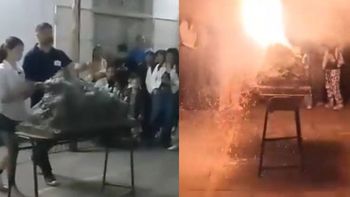 Cómo evoluciona la nena herida en la explosión de una feria de ciencias