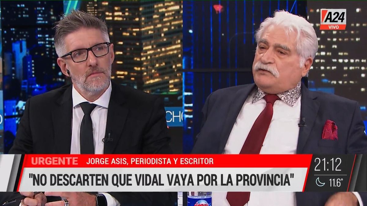 Jorge Asís con Luis Novaresio