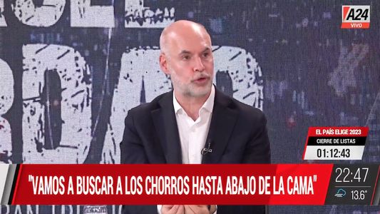 Horacio Rodríguez Larreta, en La Cruel Verdad: La candidatura de Massa es el kirchnerismo buscando ser reelecto
