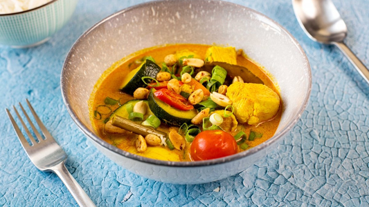 CURRY TAILANDÉS receta: sabor complejo entre picante, dulce, ácido y salado al mismo tiempo