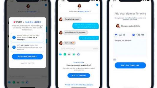 Tinder habilita un botón de pánico para su aplicación