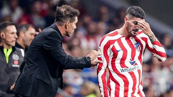 El Cholo Simeone le puso los puntos a De Paul: Tiene que demostrarle al club todo lo que hace en la Selección 