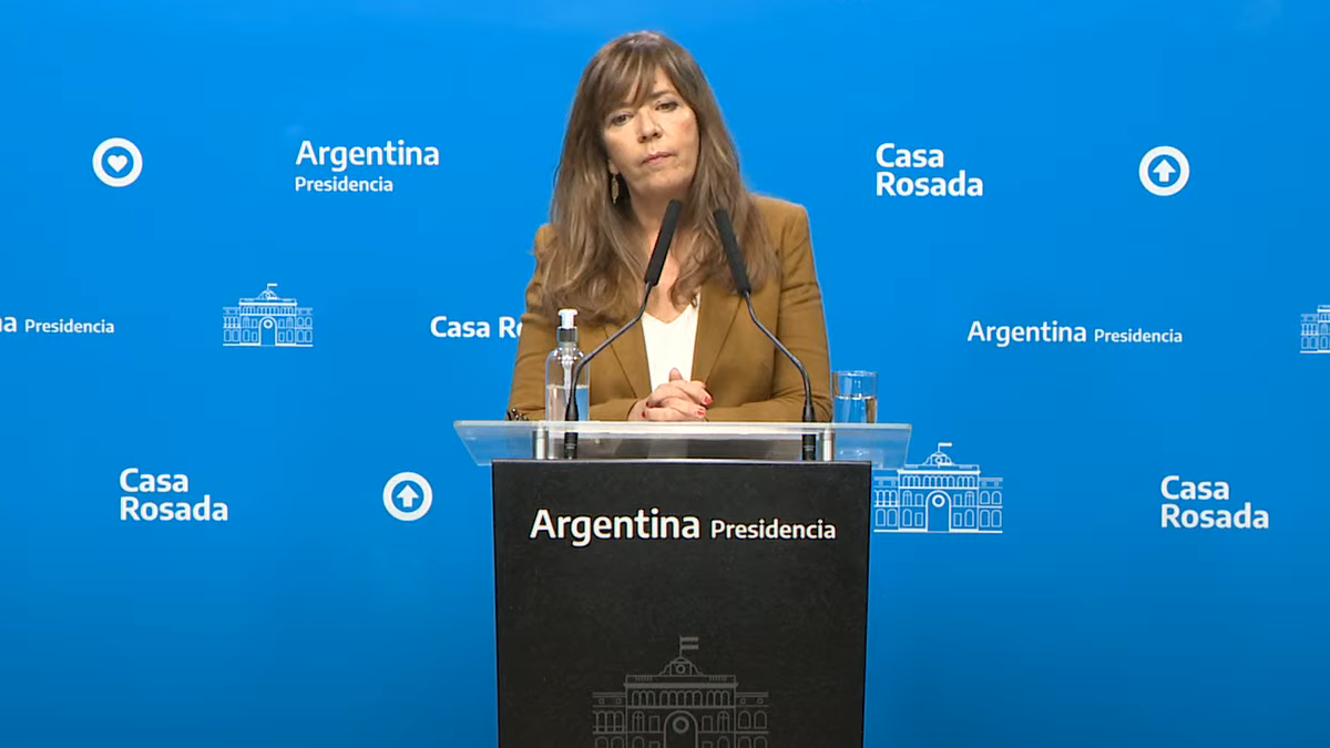 Gabriela Cerruti no quiso opinar sobre las declaraciones de otros funcionarios.