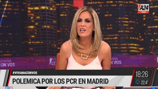 El descargo de Viviana Canosa tras ser criticada por sus dichos acerca de los PCR