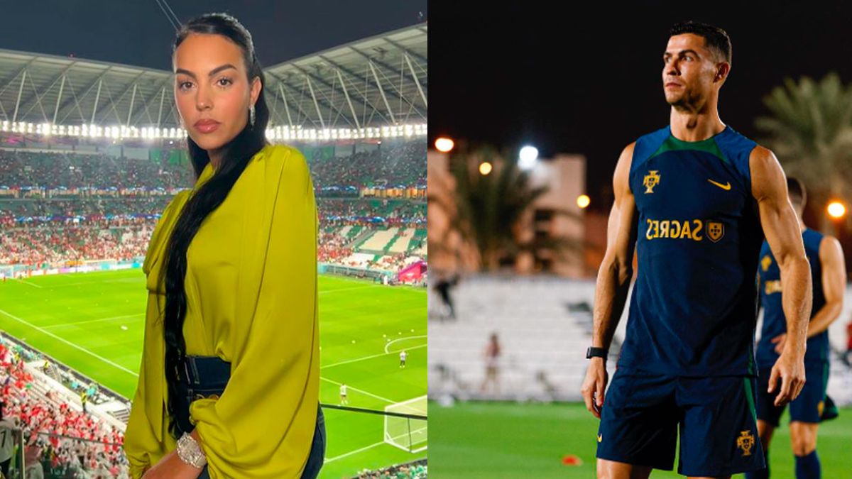 Georgina Rodríguez, mulher de Cristiano Ronaldo, apontou ao treinador por ter deixado o jogador no banco