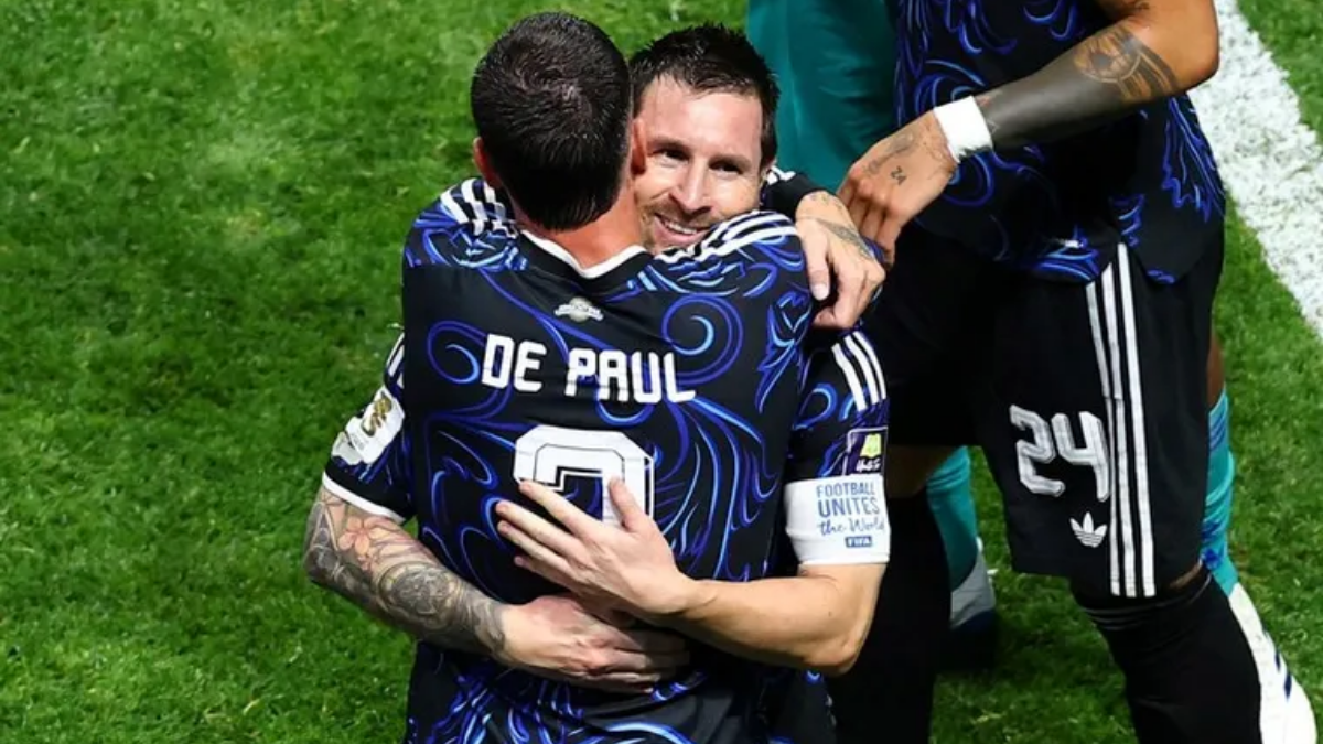 La reacción de Rodrigo De Paul tras el retiro de Lionel Messi de la Selección Argentina: Solo...