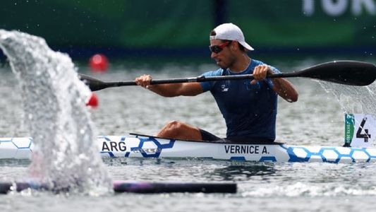 Tokio 2020: Vernice es finalista del K-1 1000 de canotaje