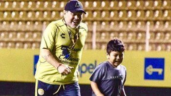 El fuerte mensaje de Dieguito Fernando recordando a Maradona: Le pido a Dios que...