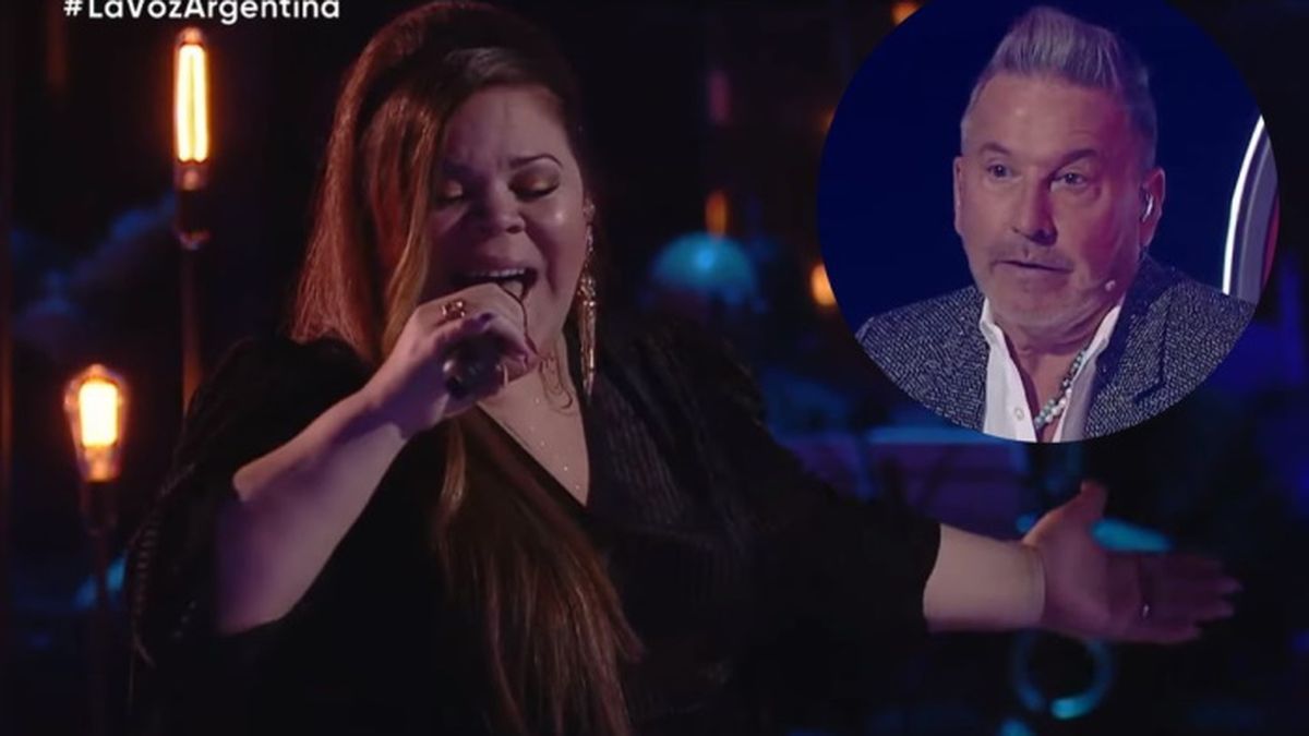 Julia Ferr&oacute;n form&oacute; parte del team de Ricardo Montaner durante su participaci&oacute;n en La Voz Argentina 2022 (Telefe).&nbsp;