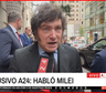 Exclusivo A24: Milei afirmó que su apoyo a Israel es incondicional antes de reunirse con Netanyahu
