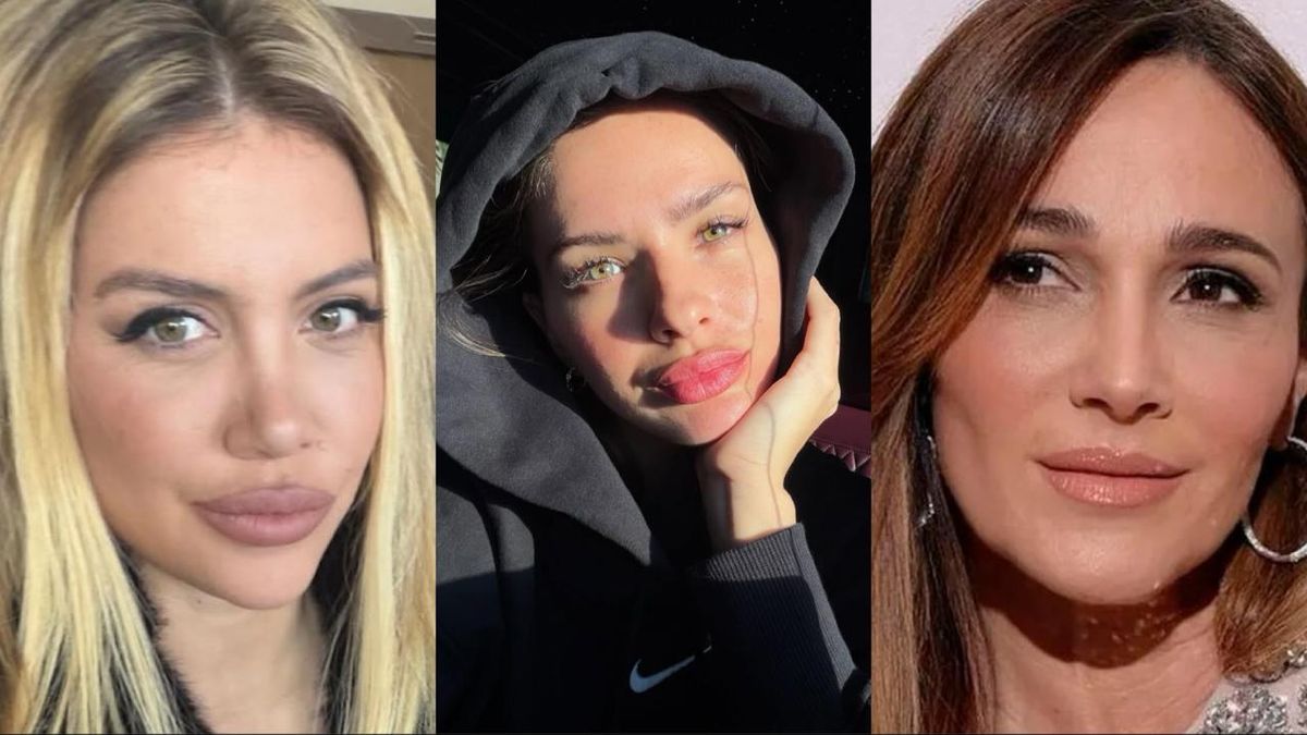 wanda nara, china suarez, veor lozano