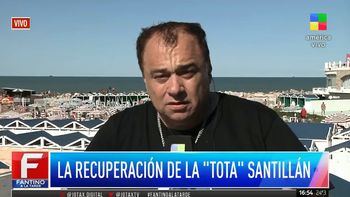 La Tota Santillán se emocionó por su recuperación: Ayer fue el día más feliz de mi vida