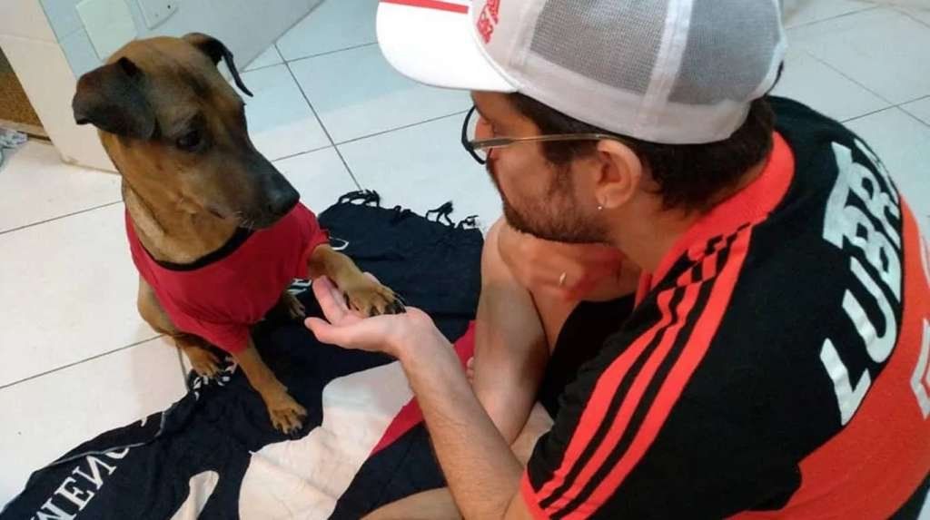 Un hincha de Flamengo puso en venta su entrada de la Copa Libertadores para operar a su perro enfermo