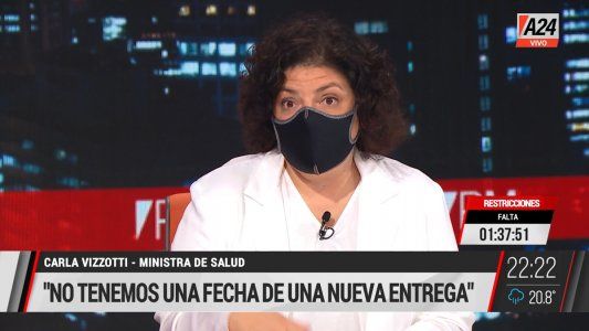 Vizzotti: La cuarentena eterna es un título que no refleja la realidad