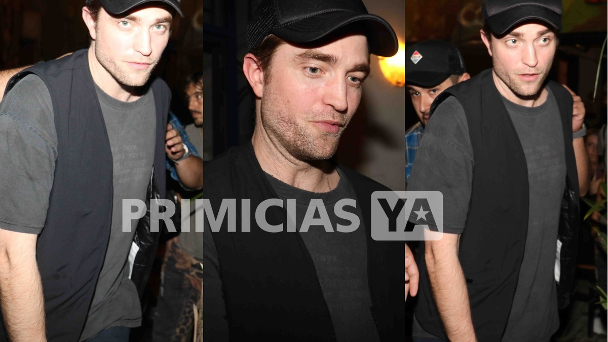 Las fotos Robert Pattinson en Argentina: ¿a qué vino al país?