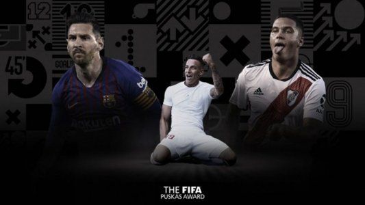 Los golazos de Juanfer Quintero y Lionel Messi, finalistas por el premio Puskás