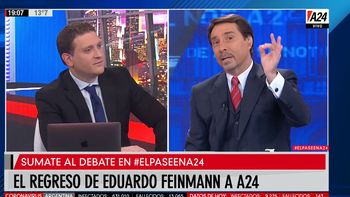 Feimann volvió a la tele y le hizo la cruz a la vecina del tercer piso: ¡El día que me la cruce en el ascensor!