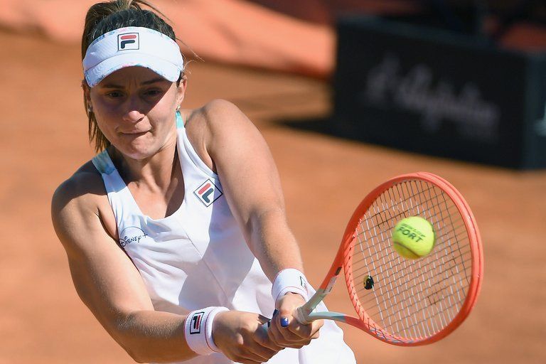 Nadia Podoroska quedó eliminada del Master 1000 de Roma (Foto: archivo).