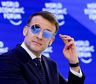 El look de Macron en Davos a lo James Bond: por qué el presidente francés dio su discurso con lentes de sol
