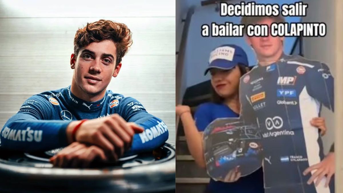 Franco Colapinto y su divertida presencia en una fiesta que conquistó las redes.