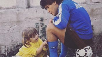 Dalma Maradona contó la historia especial de una foto con Diego