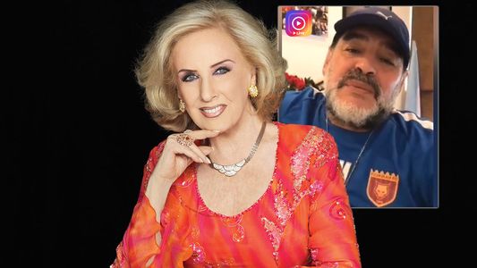 Mirtha Legrand: Quiero que Diego Maradona me pida disculpas