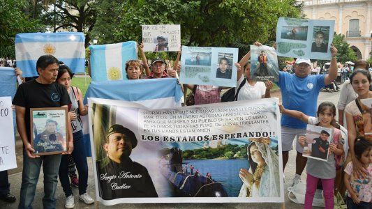 Familiares de tripulantes del ARA San Juan advirtieron: Ya los encontramos, ahora vamos tras de la búsqueda de la verdad