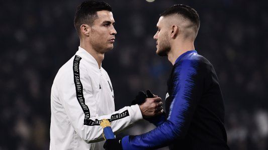 Cristiano Ronaldo quiere que Icardi sea jugador de la Juventus, según medios italianos