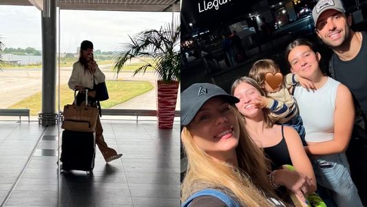 Las vacaciones de Nicole Neumann, Manu Urcera y sus hijos: compras en París y un curioso destino final