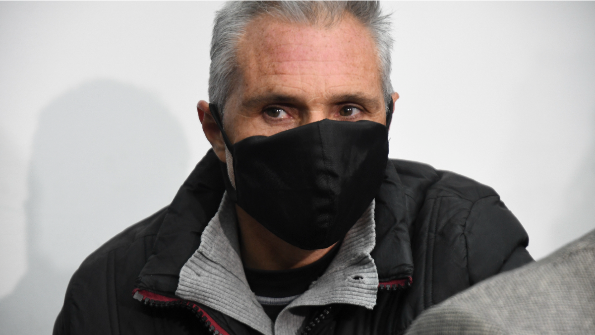 Nicolás Pachelo, en el juicio por el asesinato de María Marta García Belsunce. (Foto Télam). 