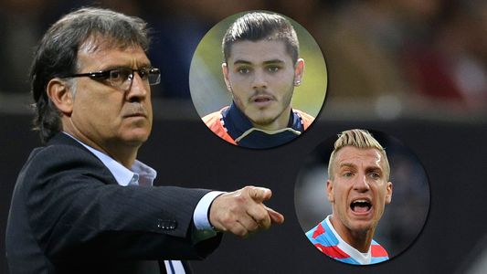 A Martino no le gustó nada lo que Mauro Icardi le hizo a Maxi López