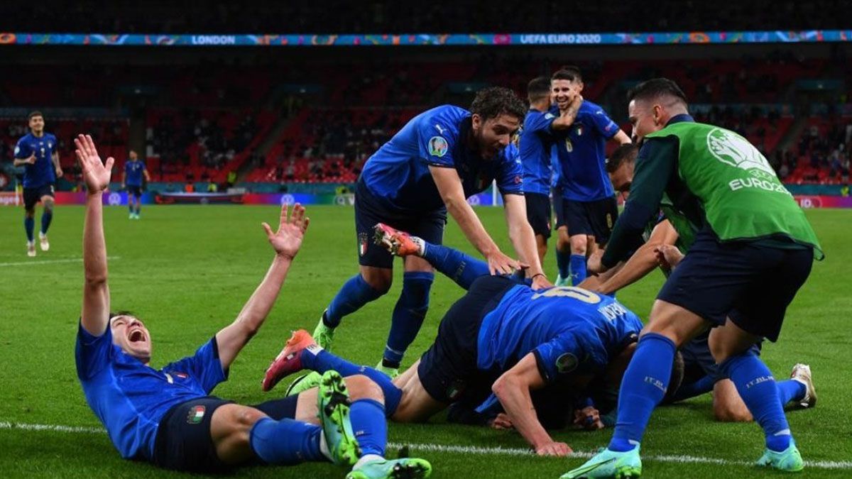 Italia sufrió