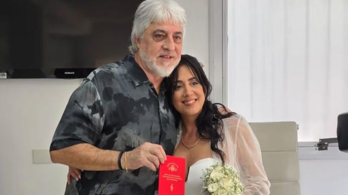 Se casó Rafael Di Zeo: quién es la nueva y joven esposa del líder de la barrabrava de Boca