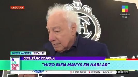 Guillermo Coppola volvió a hablar de las denuncias de Mavys Álvarez